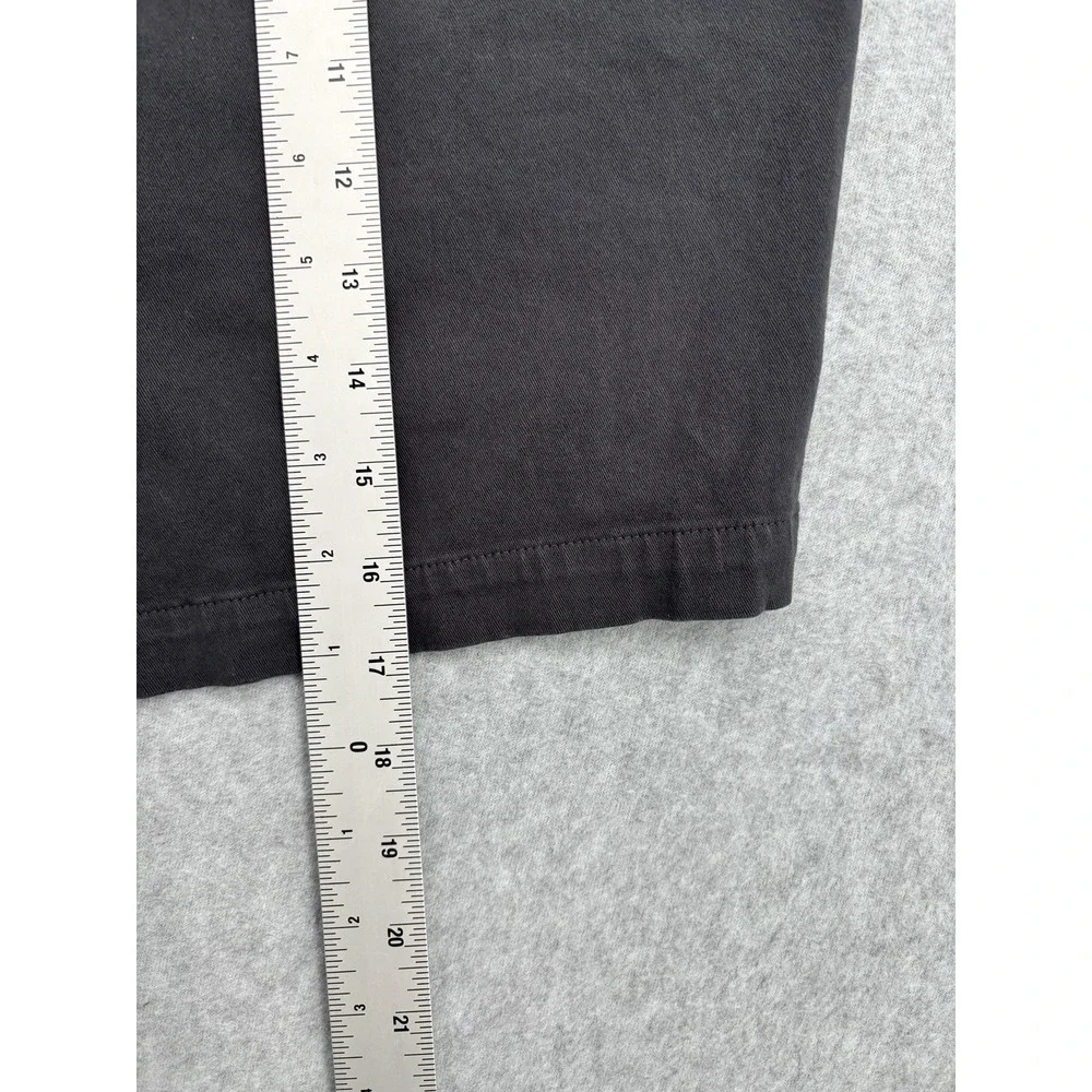 COVE USA Men's Chino Shorts 38W 5L Gray Stretch Cotton Elastic Waist